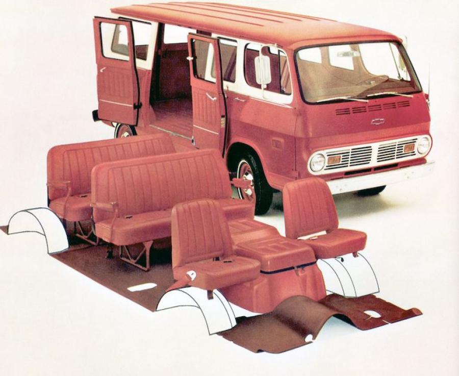  Chevrolet G10 Sportvan 108 1968 года  (фото 1 из 2)